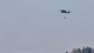 Пожарът край Сунгурларе се разраства заради вятъра