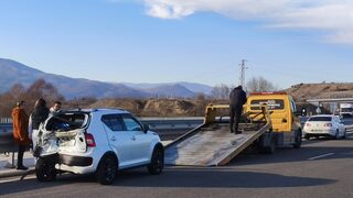 Катастрофа затвори "Тракия" в посока София в Бургаско