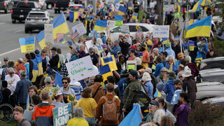 Проукраински протест в Аляска