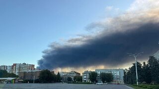 Кременчук преживя голяма руска атака с дронове и ракети