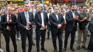 Снимка на деня: Протестът в защита на Благомир Коцев <span class="highlight">призова</span> за по-радикални действия