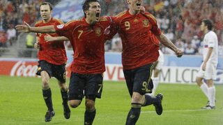 Испания стартира на Евро 2008 с убедително 4:1 срещу Русия