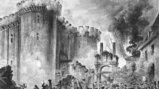 14 юли 1789 г. Разбунтуван Париж превзема Бастилията