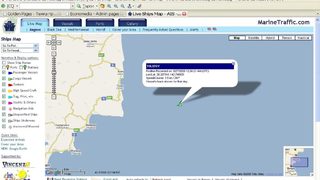 Последните координати на кораба "Толстой"