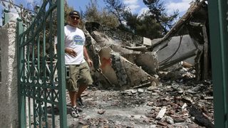 Фотогалерия - След огнения ад в Гърция