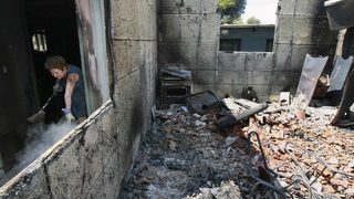 Фотогалерия - След огнения ад в Гърция