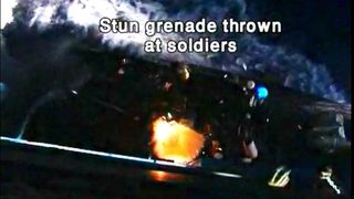 Видео: Нови кадри за сблъсъка на кораба за Газа