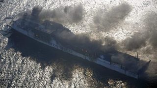 Експлозия на ферибот в Балтийско море, причините са неясни