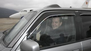 Фотогалерия: Медведев на Курилските <span class="highlight">острови</span>