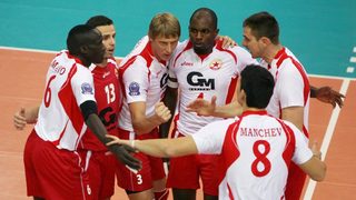 Волейболният ЦСКА победи с 3:2 "Кан" в Шампионската лига