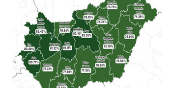 Графика на деня: Новият парламент в Будапеща и как гласуваха унгарците