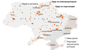 Русия промени тактиката си и се насочи към хиляди по-малки енергийни обекти в Украйна