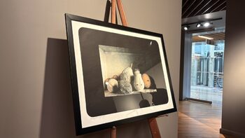 Фотогалерия: Остава още само ден, в който може да бъде разгледана изложбата на художника Иван Нинов