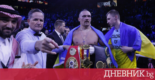 Мач между Александър Усик и Тайсън Фюри за в тежката