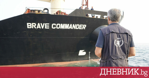 Първият кораб с украинска пшеница достигна до бреговете на Африка