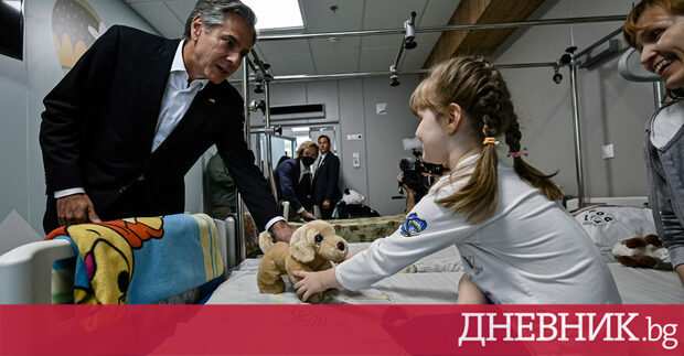 Държавният секретар на САЩ Антъни Блинкън който е на необявено
