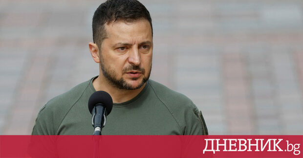 Без газ или без вас Без вас Това написа президентът Володимир