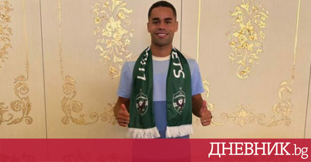 Лудогорец обяви привличането на Раи Насимиенто де Оливейра от бразилския