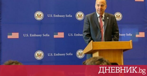 Новият посланик на САЩ в България Кенет Мертен е вече