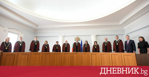 Конституционният съд КС отхвърли искането на народни представители от ГЕРБ