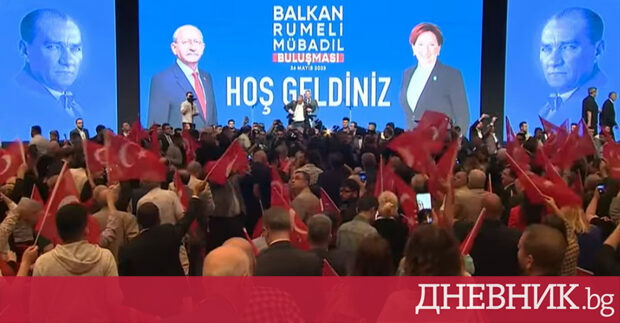 Съперникът на президента Реджеп Тайип Ердоган Кемал Кълъчдароглу използва последния