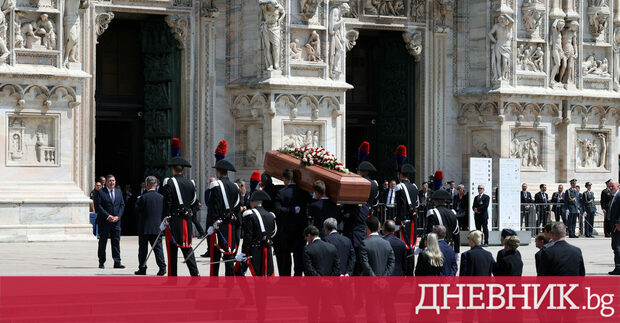 Тялото на бившия италиански премиер Силвио Берлускони ще бъде кремирано