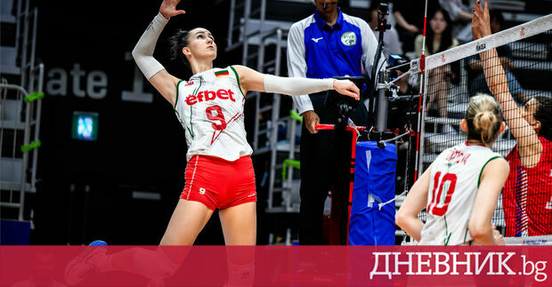 Женският национален отбор по волейбол завърши със загуба участието си