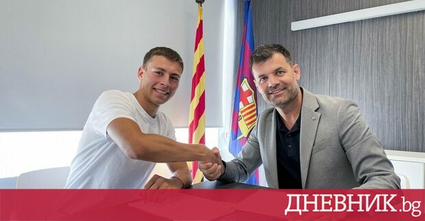 Барселона няма да привлече и го върна в Славия Защитникът