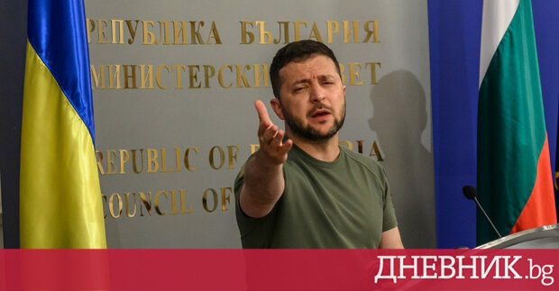 Анализът е препубликуван от Посещението на Володимир Зеленски в България