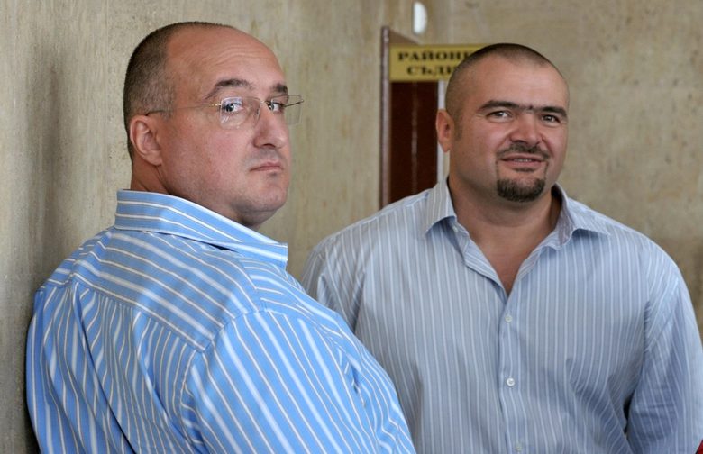 Пламен Галев (вляво) и Ангел Христов, известни като братя Галеви