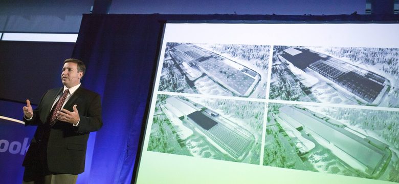 "Фейсбук" представя проекта си за датацентър в град Люлео в Северна Швеция