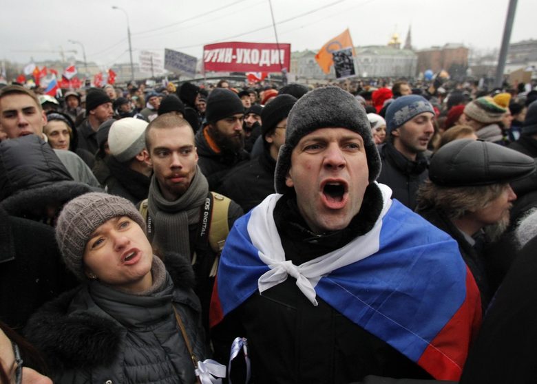 Протестите срещу изборните нарушения бяха най-големите от 12 години насам в Русия Протестите срещу изборните нарушения бяха най-големите от 12 години насам в Русия