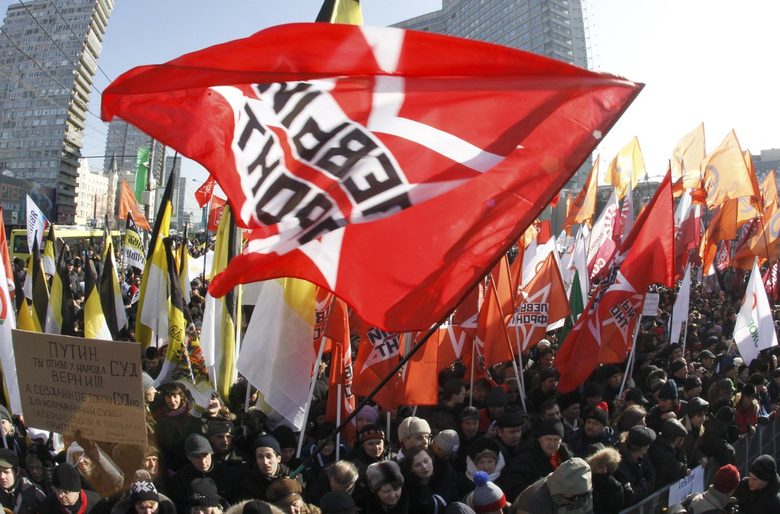 Участниците в протестите в Русия се топят