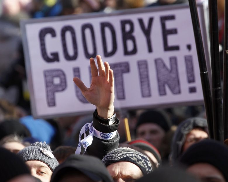 Участниците в протестите в Русия се топят