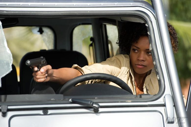 Наоми Харис в кадър от <a href="http://www.facebook.com/#!/JamesBond007" target="_blank">снимките на Skyfall</a>