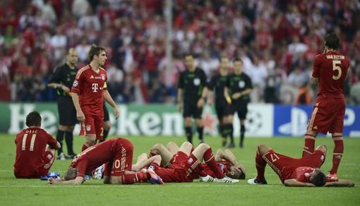 Разочарованите футболисти на "Байерн"<br />