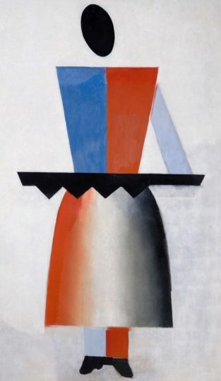 Суетин Н. М. Жена с черен трион. 1927–1928 г. SEPHEROT Foundation