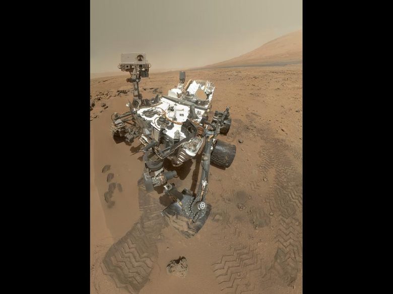 Автопортрет на "Curiosity" на Марс