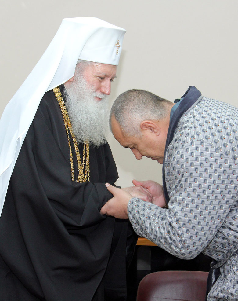 Патриарх Неофит и Бойко Борисов