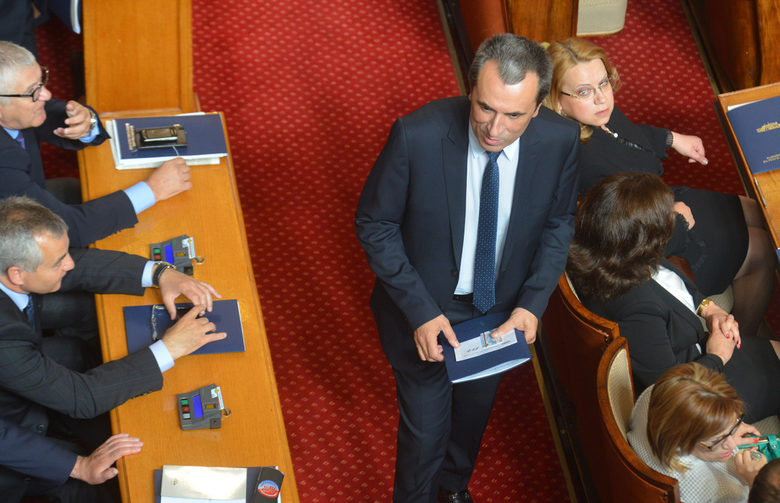 Номинираният от БСП за премиер Пламен Орешарски