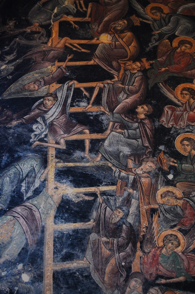 Стълбата в Роженския манастир