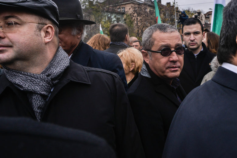 Йордан Цонев на митинга на БСП и ДПС в подкрепа на кабинета "Орешарски"