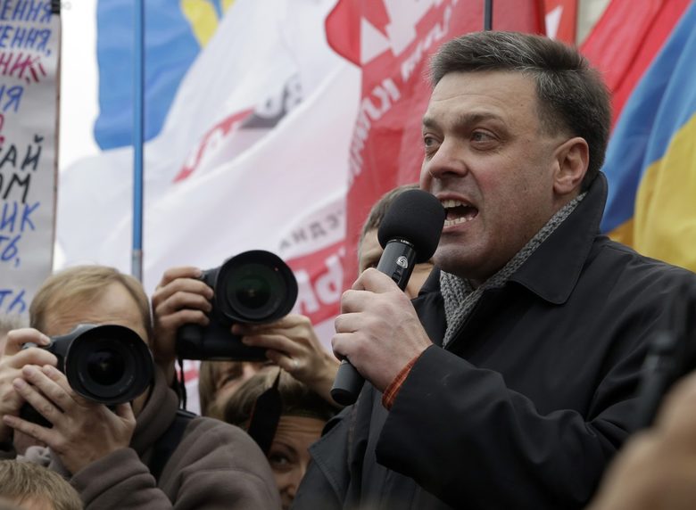 Олег Тягнибок, лидер на "Свобода"