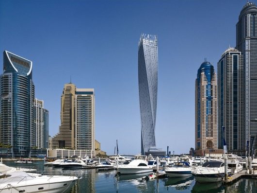 Cayan Tower, Дубай, ОАЕ
