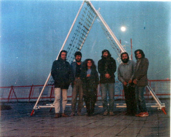Изложба "Земя и небе", октомври 1989 – Добрин Пейчев, Георги Тодоров, Диана Попова, Орлин Дворянов, Асен Ботев, Жоро Ружев