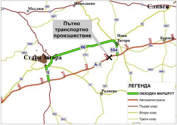 Двама души загинаха в тежка катастрофа на магистрала "Тракия"