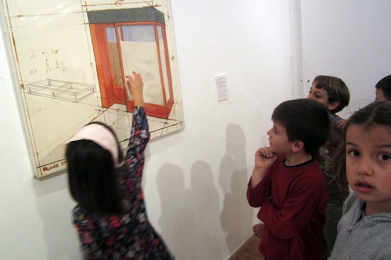 на изложбата на Христо Явашев-Кристо
