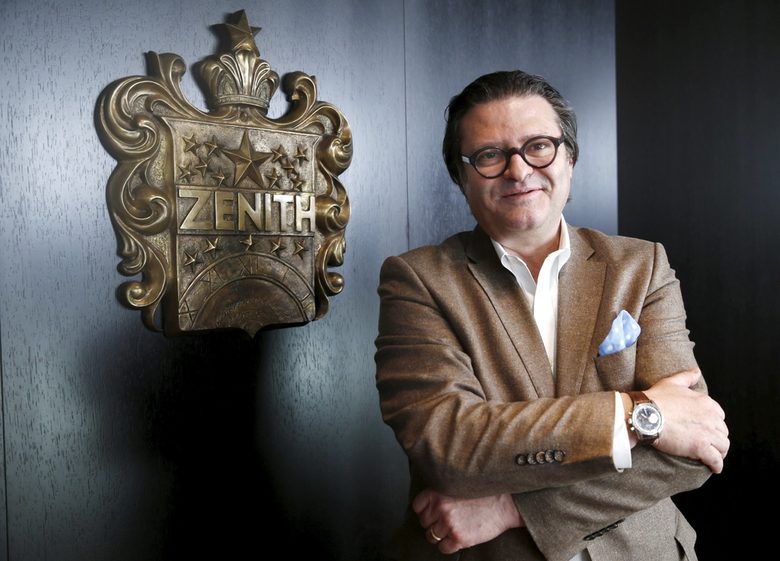 Алдо Магада, изпълнителен директор на бранда Zenith.