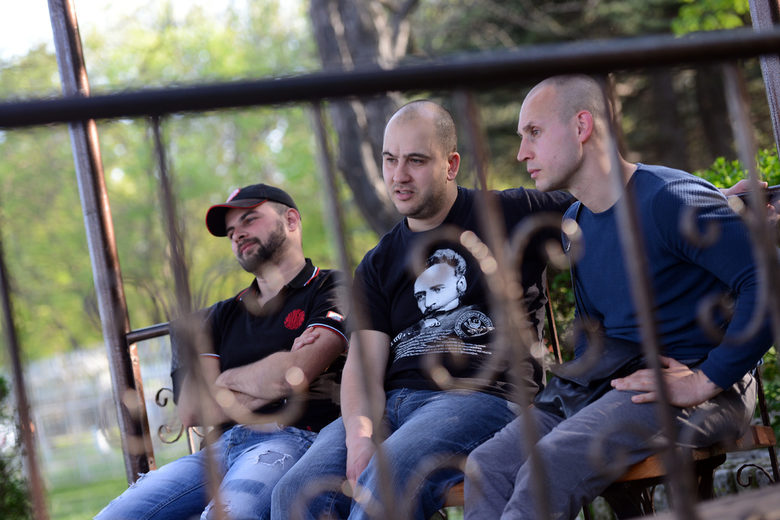 Бисер, Христо и Георги от ОЗБГ.
