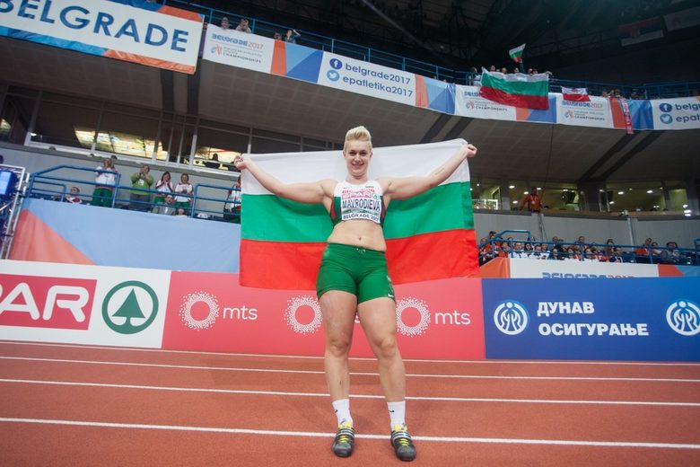 Българката записа най-добър личен резултат с 18.36 метра